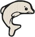 Thumbnail Baby Dolphin Embroidery Design